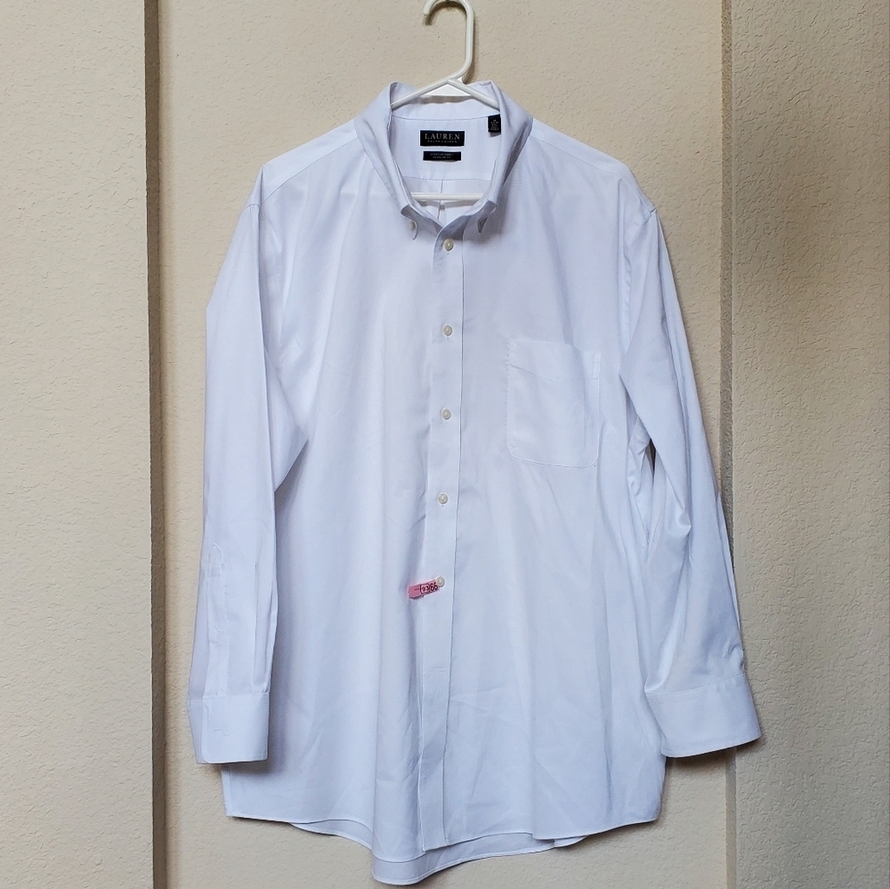 Lauren Ralph Lauren L/S Men's Dress Shirt. Size 18 (2XL)